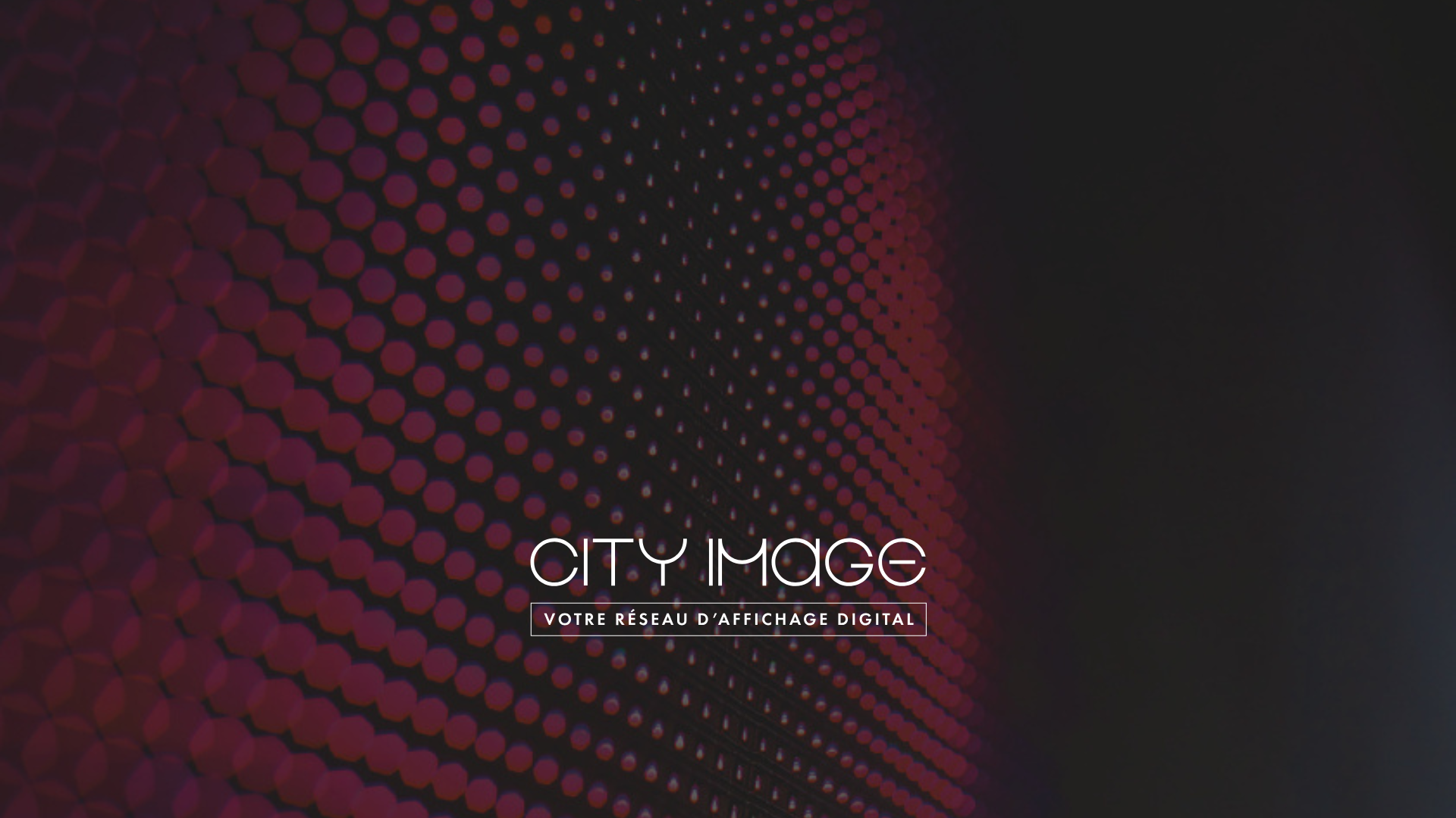 affichage digital <br> out of home
